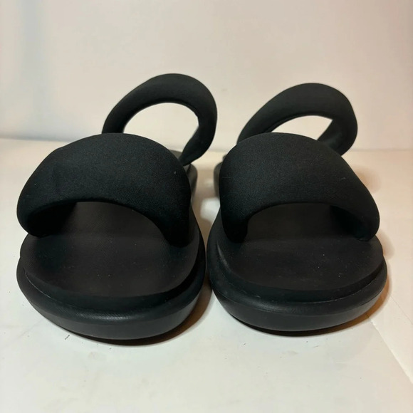 Koolaburra by UGG Slide Sandals Alane Women’s Size 7 Shoes Black 1138423 Cushion - Picture 5 of 9